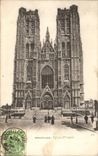 Belgium - Belgien - Brussels - Church Saint Gedule - CPA