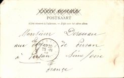 Belgium - Belgien - Vervi - Verviers - Monument Orthmans CPA