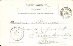 Belgium - Belgien - Brussels - Public garden Marie Louise CPA