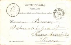 Belgium - Belgien - Brussels - Statue of the Counts Ergmont and Horn CPA