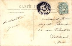 Bordeaux - Statue of Vereingetorix and the Alleys damour - CPA