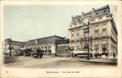 Bordeaux - Train station of the South - CPA