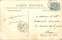 Bordeaux - Train station of the South - CPA