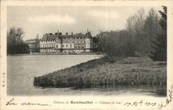 Rambouillet - Castle and Lake CPA