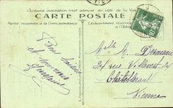 Aix - Souvenirs of Lamartine - Chataigner - poetry - CPA