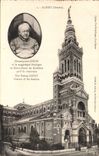 Albert - the Basilica of Notre Dame de Brebieres - Monseigneur Godin - CPA