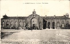 Albert - Train station - The Station - CPA