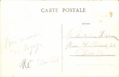 Nickelsilber - alte Frau Galerie - Guache CPA haben