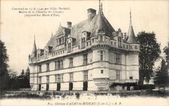 Azay le Rideau - Le Chateau CPA 