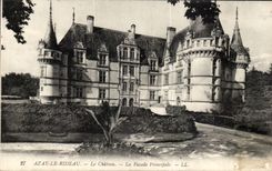 Azay le Rideau - Le Chateau CPA 