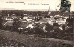 Baths les Bains - View - CPA
