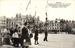 Orleans - Festivals of Jeanne d' Arc - Its Excellance the Apostolic nuncio - Monseigneur Valerio CPA