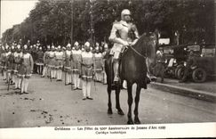 Orleans - Festivals of Jeanne d' Arc - 1929 - 500 Birthday - Historical Procession CPA