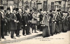 Orleans - Festivals of Jeanne d' Arc - 1920 - the Marshal Foch CPA