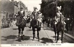 Orleans - Festivals of Jeanne d' Arc - 1929 - 500 Birthday - Historical Procession CPA
