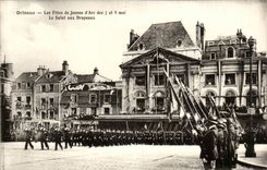 Orleans - Festivals of Jeanne d' Arc - Salute to the colors - CPA