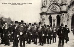 Orleans - Festivals of Jeanne d' Arc - the Municipal council - CPA