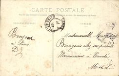 Folklore - Costumes - Botrel - Couple Caps - CPA