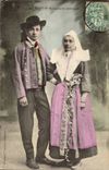 Plougastel - Daoulas - Maries - Folklore - Costume - Bretagne - CPA 