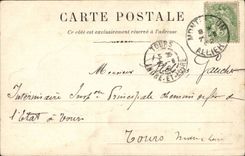 Louis Coulon - longor of his Beard 3 Bills of quantities 75 years - 1901 Folklore - CPA