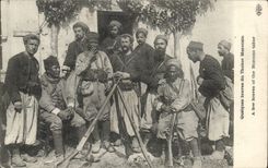 Africa - Africa - Morocco - Some brave men of Moroccan Thabor - CPA