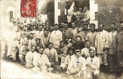 Militaria - Real photo Chateauroux 346 - Regiment CPA