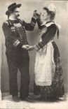 Folklore - Costumes - Couple - Brittany - Botrel - CPA