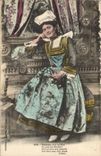 Folklore - Costumes - Woman - Brittany - Botrel - CPA