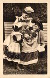 Folklore - Costumes - Children - Brittany - Botrel - CPA