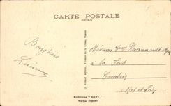 Folklore - Costumes - Douarnenez - Young girl in Costume of Festival - CPA