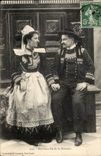 Folkore - Costume - Brittany - New Marry bannalec - CPA