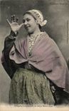 Folklore - Costumes - a Little Mocker - the Breton roof-bar - CPA