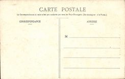 CPA As many kisses as of pinks (folklore costume child)