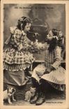 CPA In Brittany Premires Beakfuls (folklore costume child Cats Cat Cat Dog Pup)