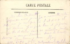 CPA Camp of Coetquidan the tents (miltiaires militaria)