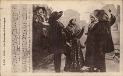Auvergne - Folkore - Costumes - The bourree - Dance Music