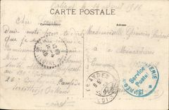 Lyon - Kasernen des Anteil-Gottes - Entreee Haupt-CPA