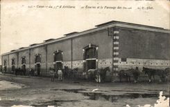 Barracks of the 33 Artillery - Stables and the Passage of Chevals CPA