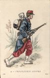 Militaria - helle Infanterie - Abbildung - Soldat - CPA (militaria)