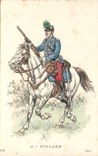 Militaria - Soldat - Abbildung - Hussard - Pferd - Pferd - CPA (militaria)