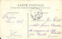 Fantasy - Girl with bouquet - Child - Adorable Child - CPA