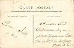 Folkore - Costumes - Happy New Year - In Brittany - Child - CPA