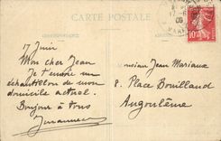 Camp of Trawl-nets - a Corner of Camping - CPA