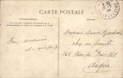 Plougastel - Daoulas- Fille et gas - Folklore - Costumes - Enfants CPA 