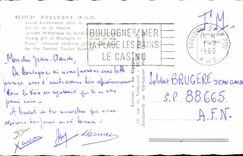 Boulogne on Sea - Young person Boulonnaise dand Ladies of the Navy - Folklore - Costumes - Cap CPA