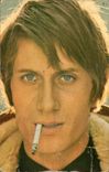 Singer - Jacques Dutronc! Famous French Singer - cigarette MODERN CARD