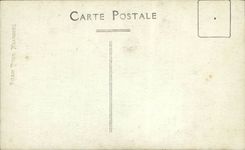 Real photo Man with the cigarette (folklore costume)