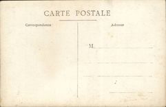 Real photo Men on a bench (folklore costume caps)