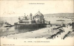 Nettes - der Pier-Weg - CPA