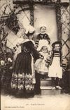 Fantasy - Folklore - Costumes - Breton Family - CPA